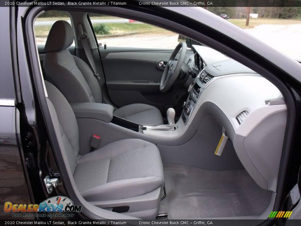 2010 Chevrolet Malibu LT Sedan Black Granite Metallic / Titanium Photo #13