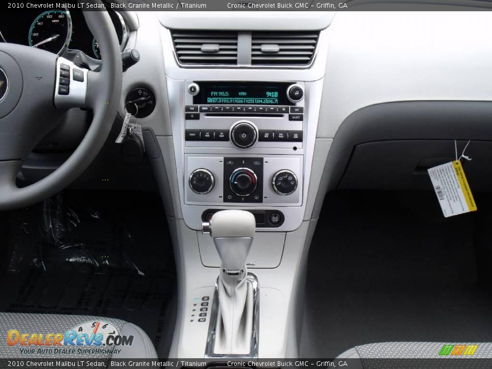 2010 Chevrolet Malibu LT Sedan Black Granite Metallic / Titanium Photo #14