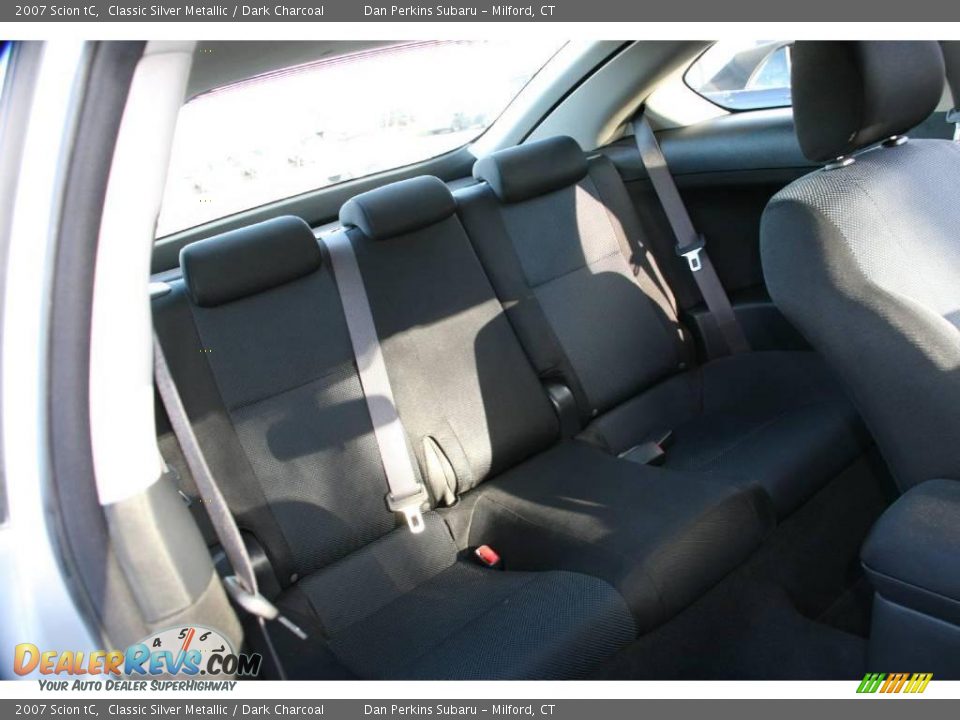 2007 Scion tC Classic Silver Metallic / Dark Charcoal Photo #15