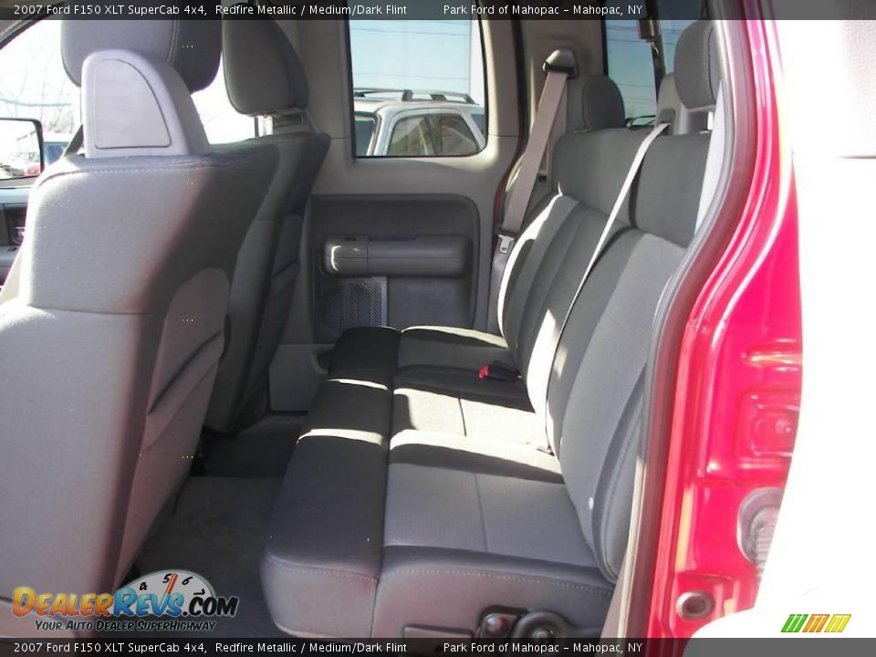 2007 Ford F150 XLT SuperCab 4x4 Redfire Metallic / Medium/Dark Flint Photo #6