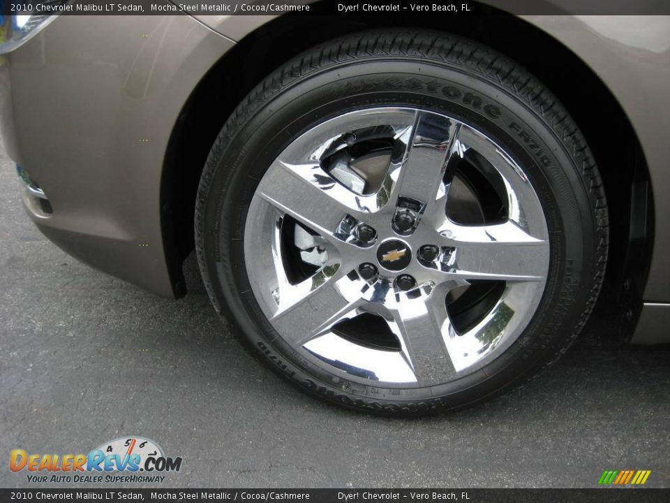 2010 Chevrolet Malibu LT Sedan Mocha Steel Metallic / Cocoa/Cashmere Photo #3