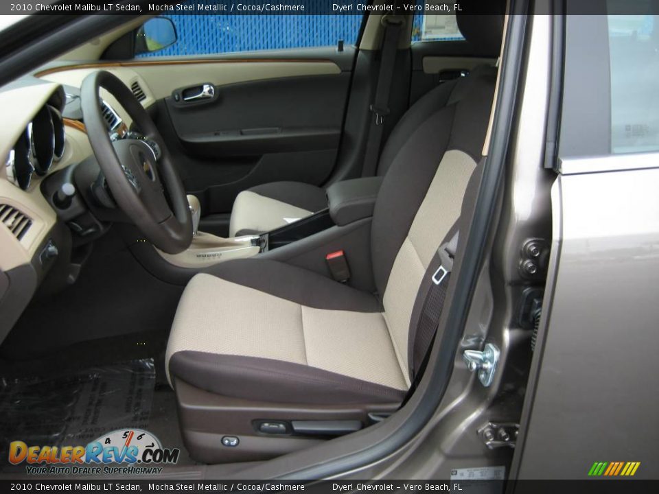 2010 Chevrolet Malibu LT Sedan Mocha Steel Metallic / Cocoa/Cashmere Photo #5