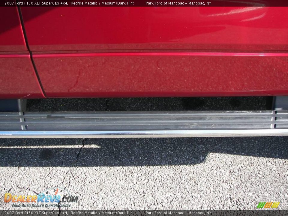 2007 Ford F150 XLT SuperCab 4x4 Redfire Metallic / Medium/Dark Flint Photo #11