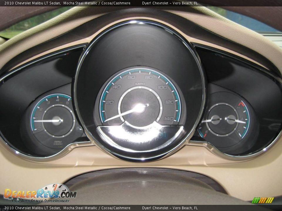 2010 Chevrolet Malibu LT Sedan Mocha Steel Metallic / Cocoa/Cashmere Photo #7