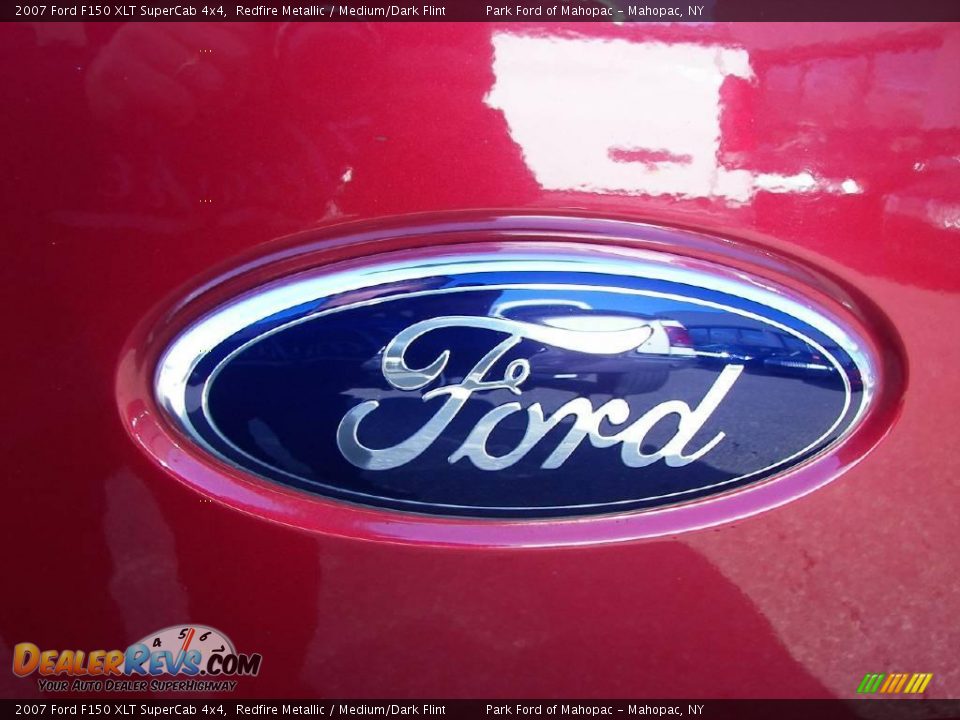 2007 Ford F150 XLT SuperCab 4x4 Redfire Metallic / Medium/Dark Flint Photo #13