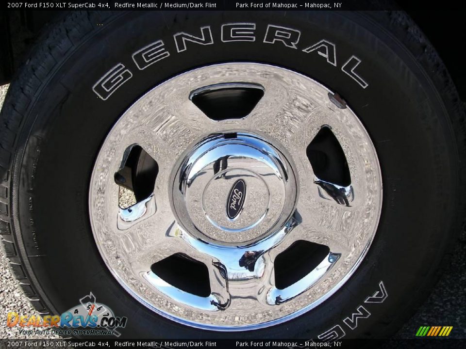 2007 Ford F150 XLT SuperCab 4x4 Redfire Metallic / Medium/Dark Flint Photo #14