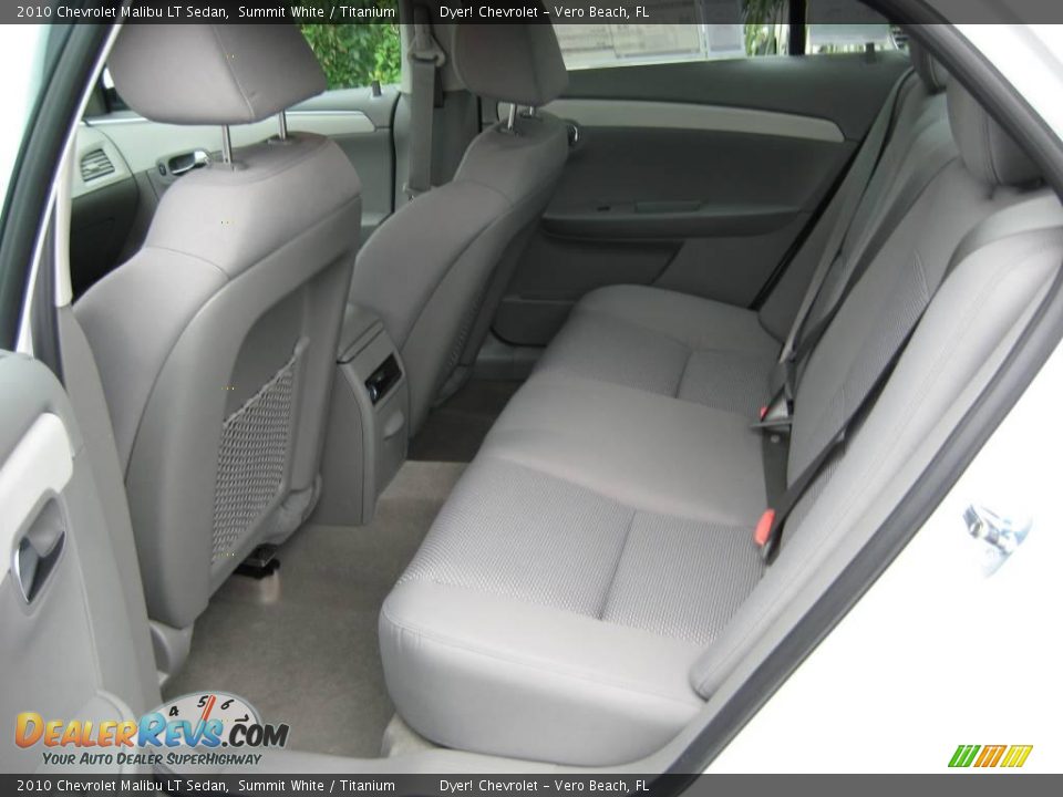 2010 Chevrolet Malibu LT Sedan Summit White / Titanium Photo #6