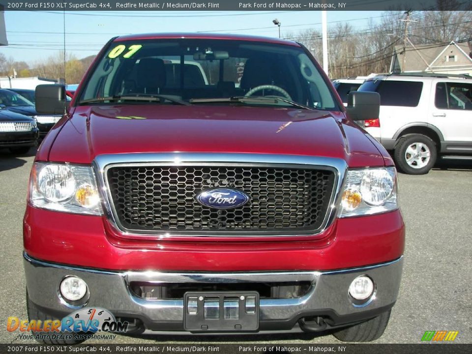 2007 Ford F150 XLT SuperCab 4x4 Redfire Metallic / Medium/Dark Flint Photo #20