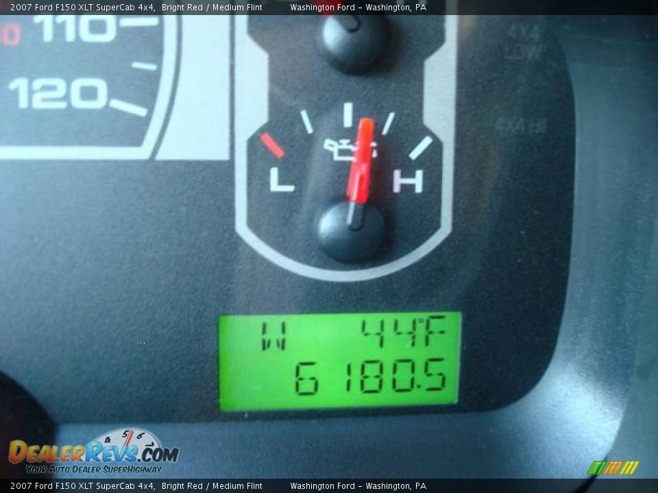 2007 Ford F150 XLT SuperCab 4x4 Bright Red / Medium Flint Photo #20