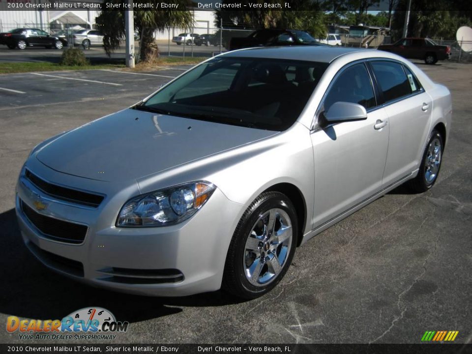 2010 Chevrolet Malibu LT Sedan Silver Ice Metallic / Ebony Photo #1