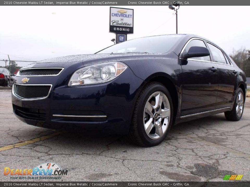 2010 Chevrolet Malibu LT Sedan Imperial Blue Metallic / Cocoa/Cashmere Photo #1