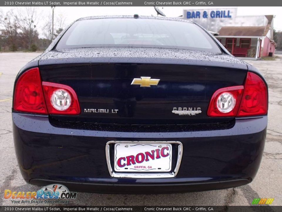 2010 Chevrolet Malibu LT Sedan Imperial Blue Metallic / Cocoa/Cashmere Photo #4