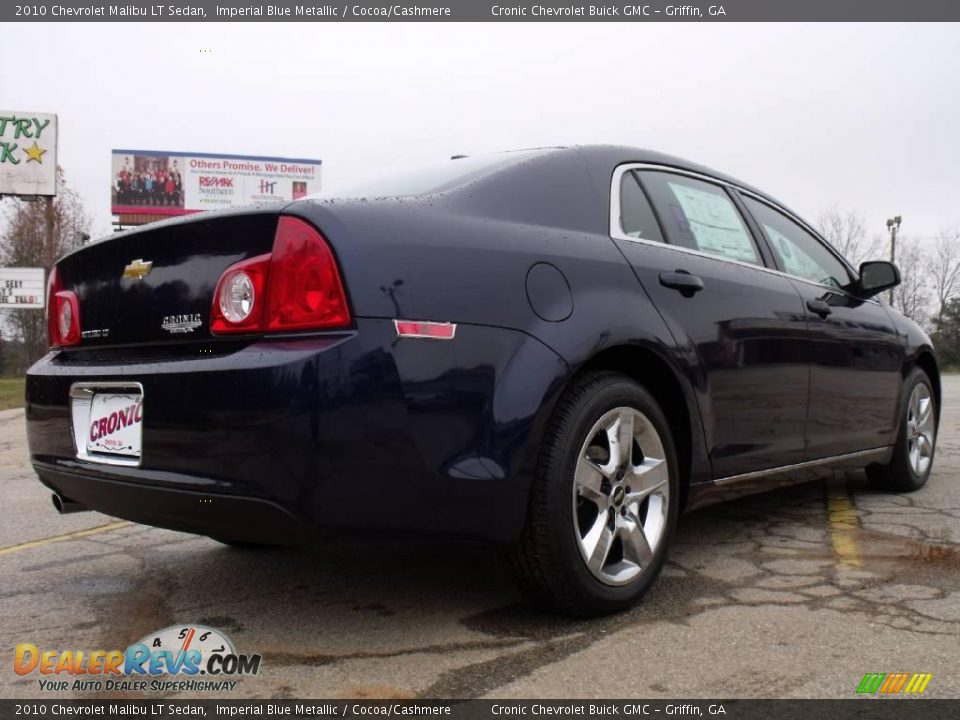 2010 Chevrolet Malibu LT Sedan Imperial Blue Metallic / Cocoa/Cashmere Photo #5