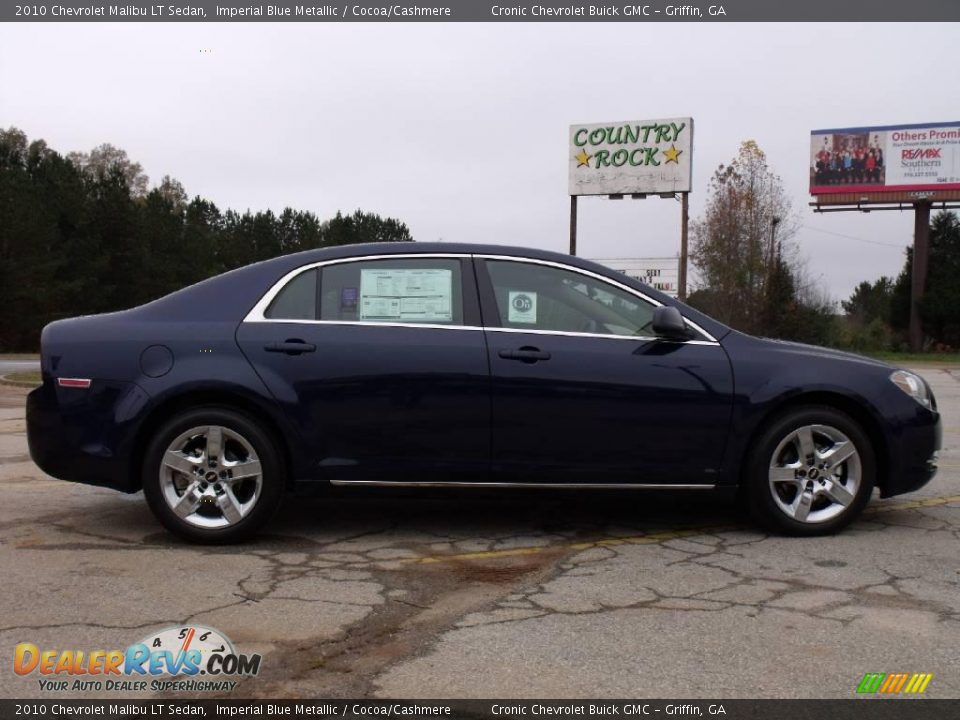 2010 Chevrolet Malibu LT Sedan Imperial Blue Metallic / Cocoa/Cashmere Photo #6