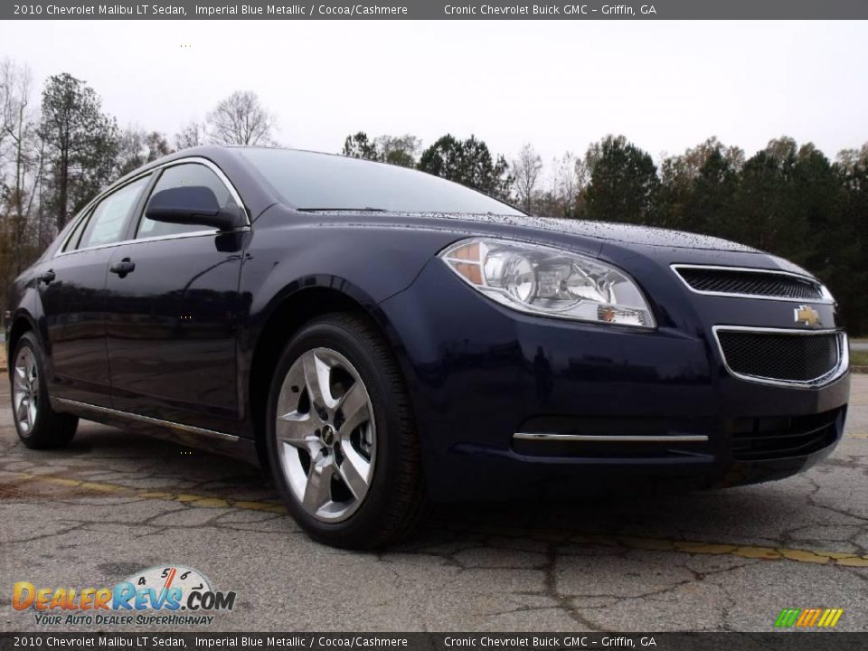 2010 Chevrolet Malibu LT Sedan Imperial Blue Metallic / Cocoa/Cashmere Photo #7