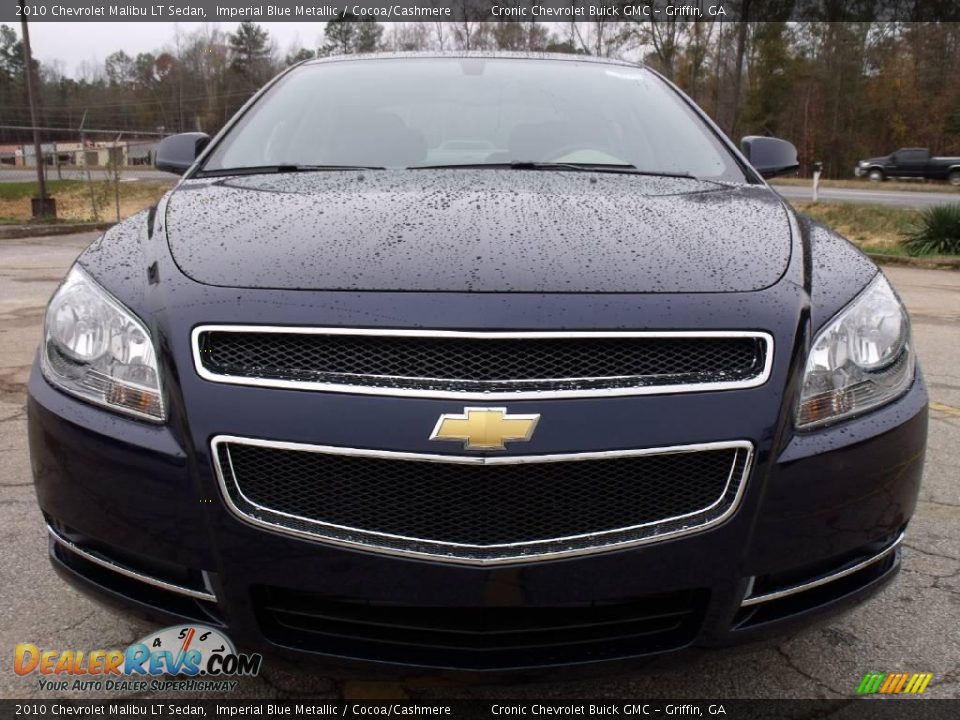 2010 Chevrolet Malibu LT Sedan Imperial Blue Metallic / Cocoa/Cashmere Photo #8
