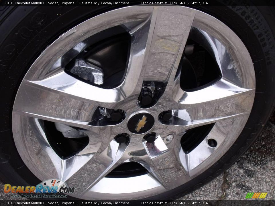2010 Chevrolet Malibu LT Sedan Imperial Blue Metallic / Cocoa/Cashmere Photo #9