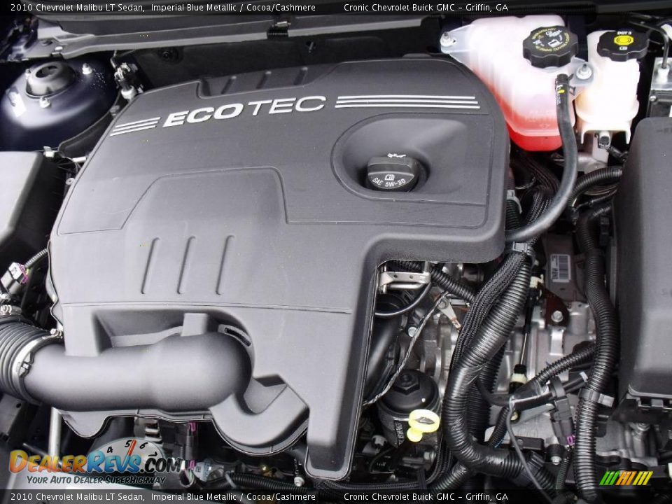 2010 Chevrolet Malibu LT Sedan Imperial Blue Metallic / Cocoa/Cashmere Photo #10