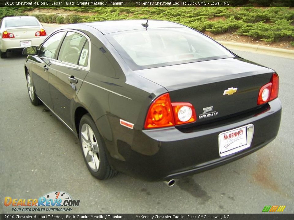 2010 Chevrolet Malibu LT Sedan Black Granite Metallic / Titanium Photo #2