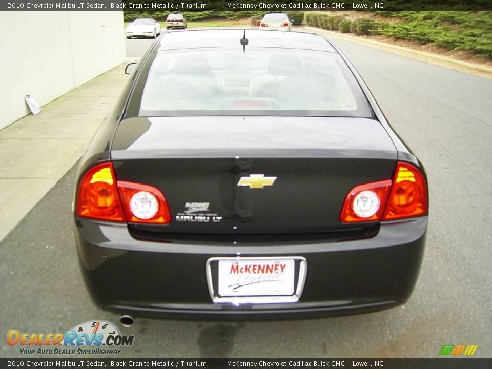 2010 Chevrolet Malibu LT Sedan Black Granite Metallic / Titanium Photo #3