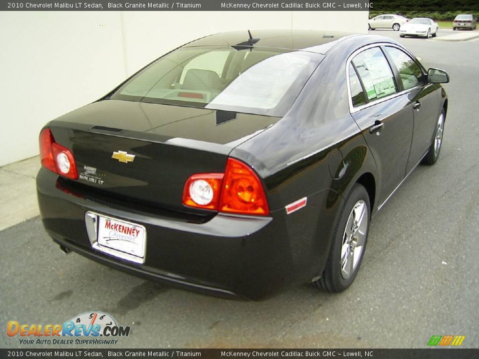 2010 Chevrolet Malibu LT Sedan Black Granite Metallic / Titanium Photo #4