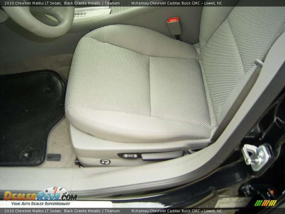 2010 Chevrolet Malibu LT Sedan Black Granite Metallic / Titanium Photo #8