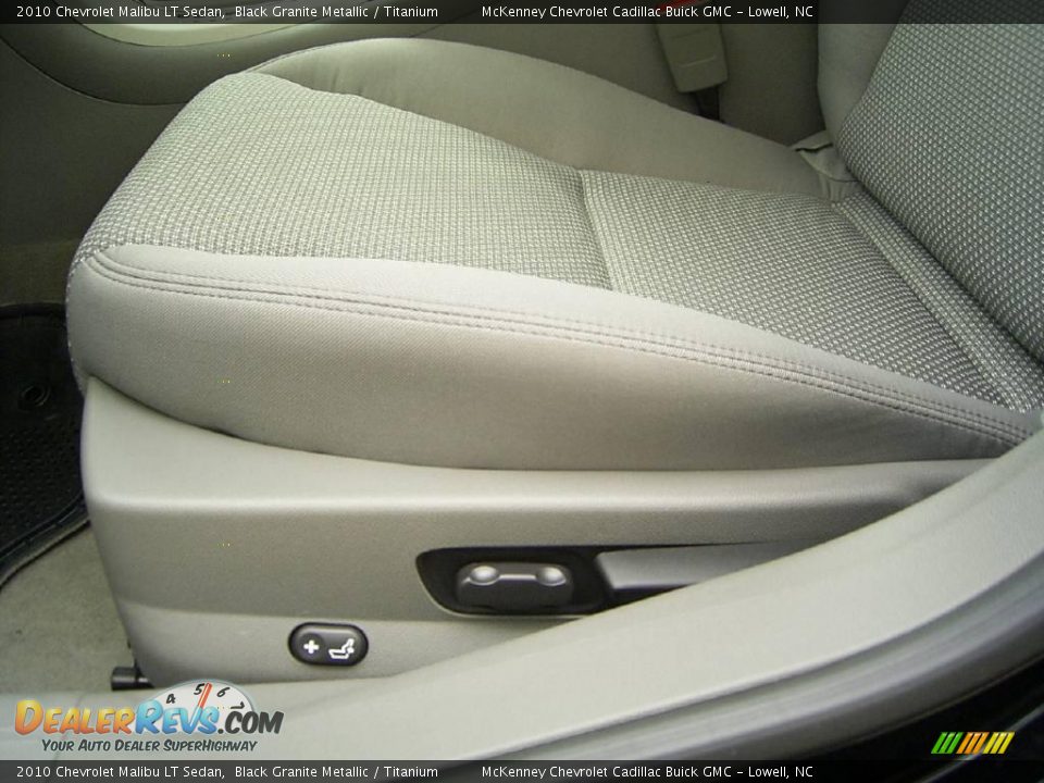 2010 Chevrolet Malibu LT Sedan Black Granite Metallic / Titanium Photo #9