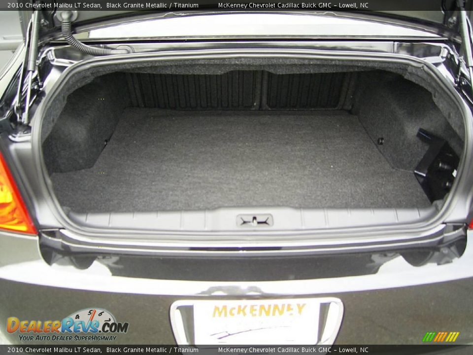2010 Chevrolet Malibu LT Sedan Black Granite Metallic / Titanium Photo #12