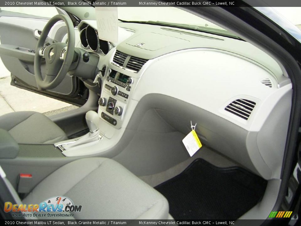 2010 Chevrolet Malibu LT Sedan Black Granite Metallic / Titanium Photo #15