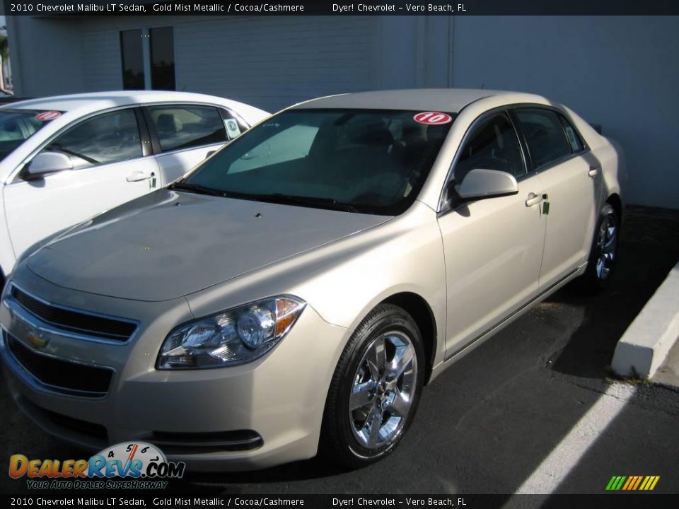 2010 Chevrolet Malibu LT Sedan Gold Mist Metallic / Cocoa/Cashmere Photo #1