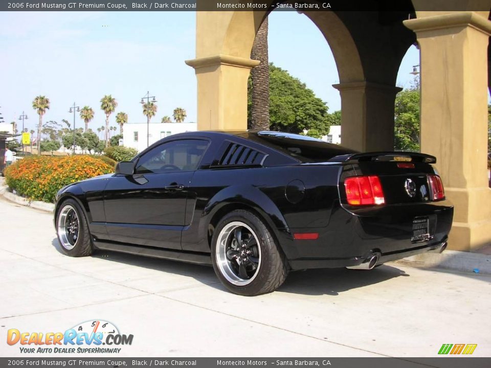 2006 Ford Mustang GT Premium Coupe Black / Dark Charcoal Photo #4
