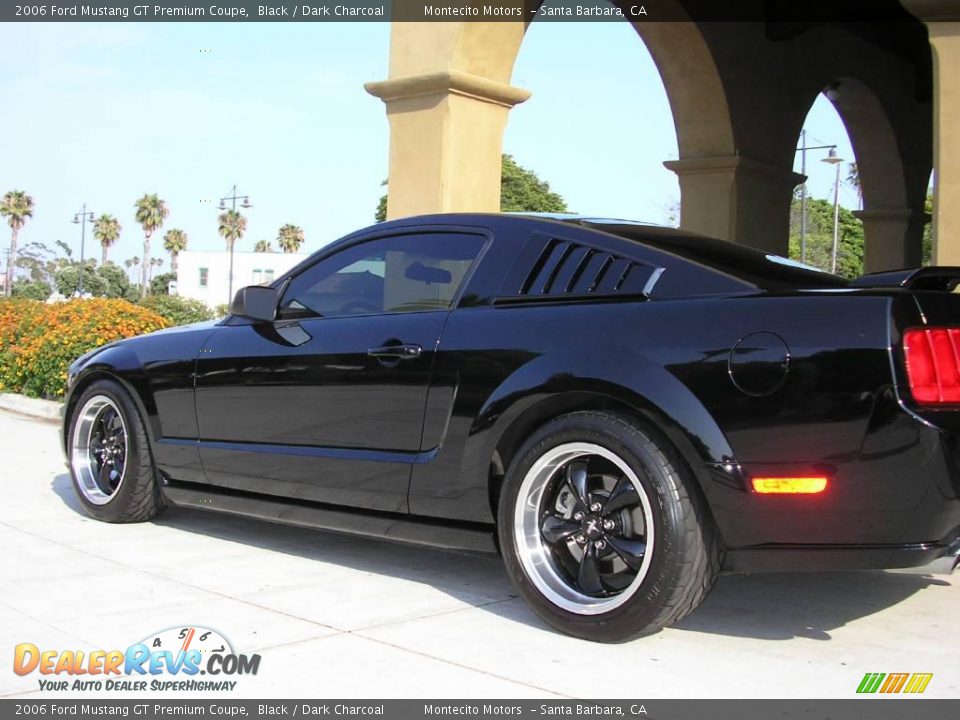 2006 Ford Mustang GT Premium Coupe Black / Dark Charcoal Photo #6