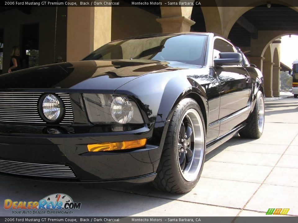 2006 Ford Mustang GT Premium Coupe Black / Dark Charcoal Photo #10