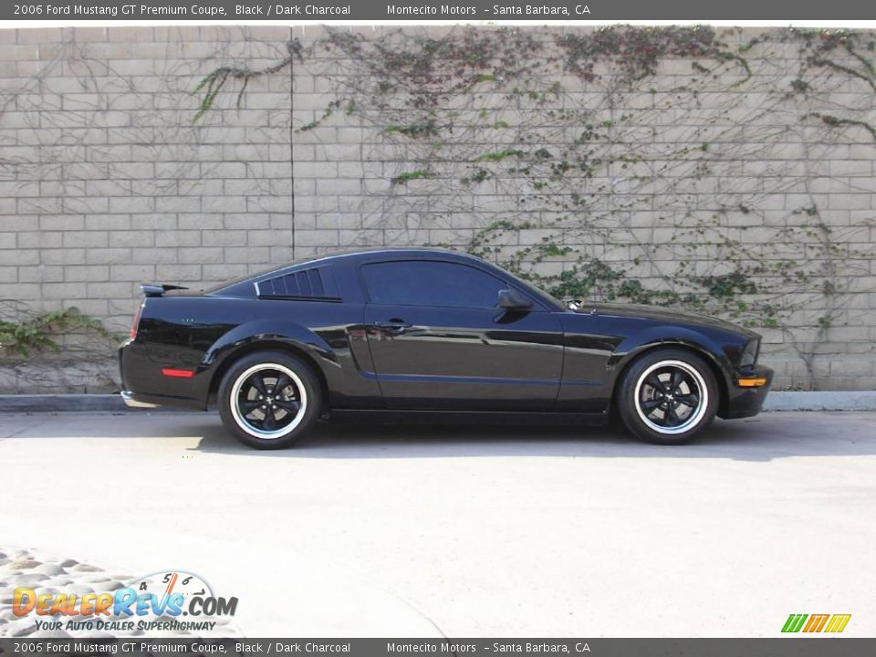 2006 Ford Mustang GT Premium Coupe Black / Dark Charcoal Photo #12