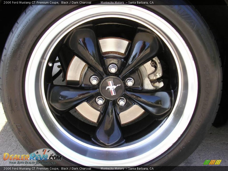 2006 Ford Mustang GT Premium Coupe Black / Dark Charcoal Photo #18