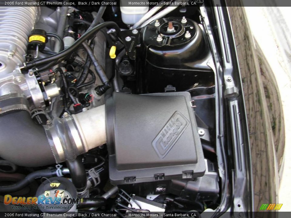 2006 Ford Mustang GT Premium Coupe Black / Dark Charcoal Photo #28