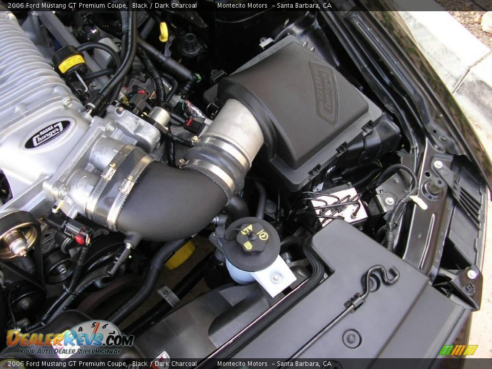 2006 Ford Mustang GT Premium Coupe Black / Dark Charcoal Photo #32
