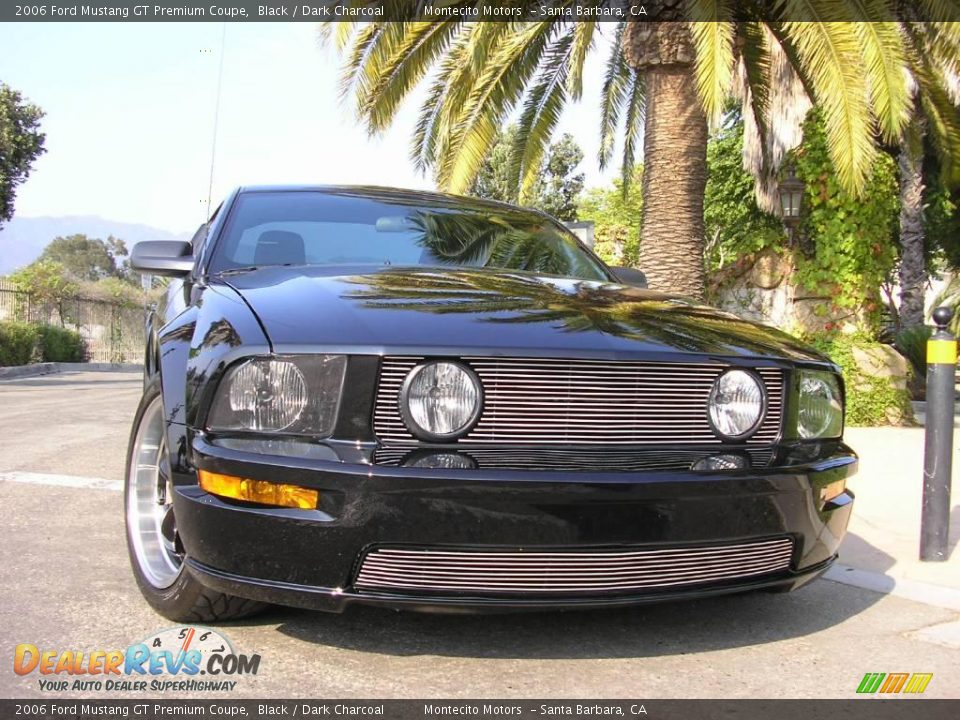 2006 Ford Mustang GT Premium Coupe Black / Dark Charcoal Photo #36