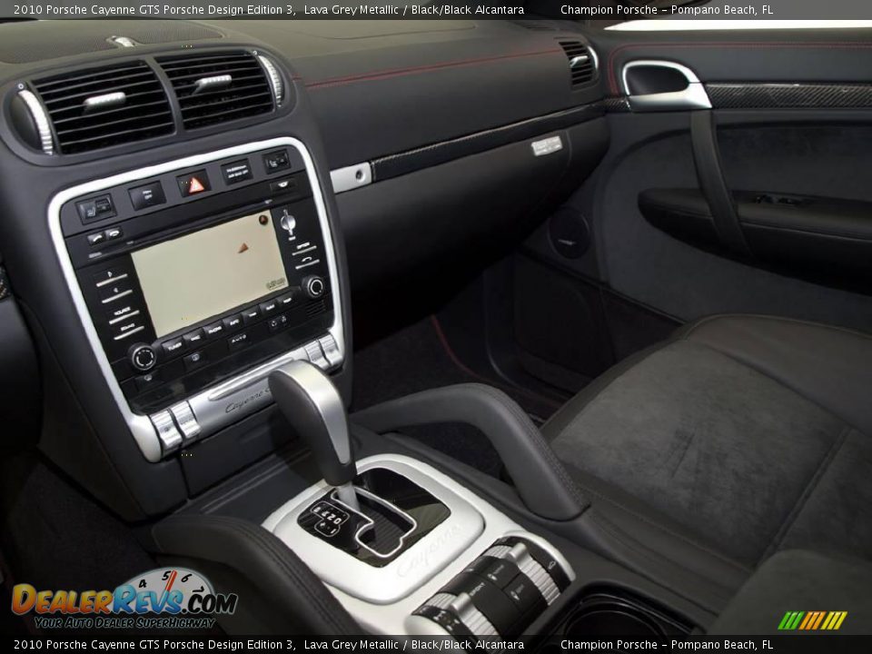 2010 Porsche Cayenne GTS Porsche Design Edition 3 Lava Grey Metallic / Black/Black Alcantara Photo #13