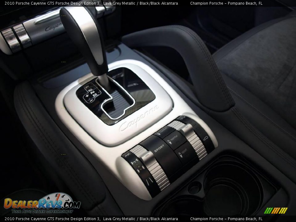 2010 Porsche Cayenne GTS Porsche Design Edition 3 Lava Grey Metallic / Black/Black Alcantara Photo #14