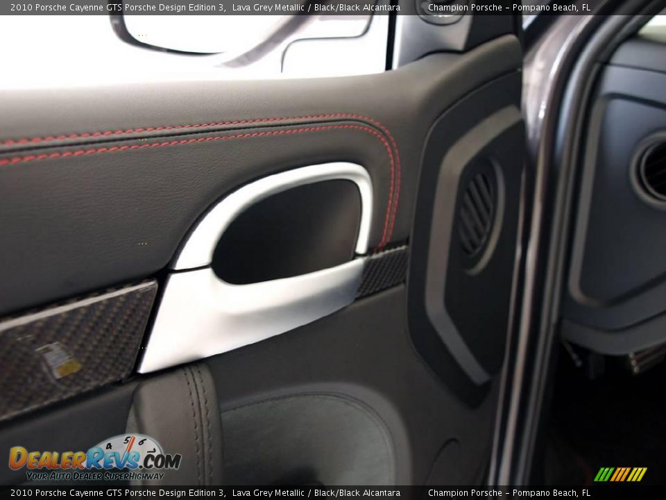 2010 Porsche Cayenne GTS Porsche Design Edition 3 Lava Grey Metallic / Black/Black Alcantara Photo #15