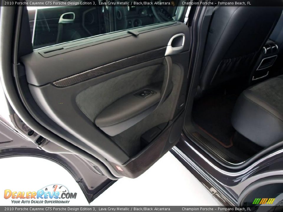 2010 Porsche Cayenne GTS Porsche Design Edition 3 Lava Grey Metallic / Black/Black Alcantara Photo #17