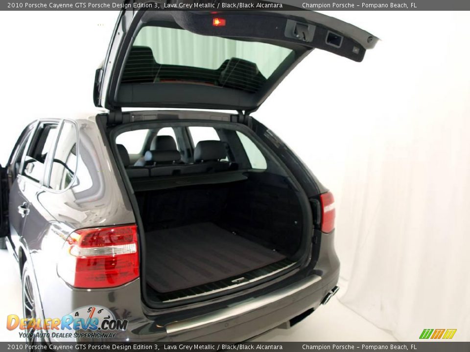 2010 Porsche Cayenne GTS Porsche Design Edition 3 Lava Grey Metallic / Black/Black Alcantara Photo #20