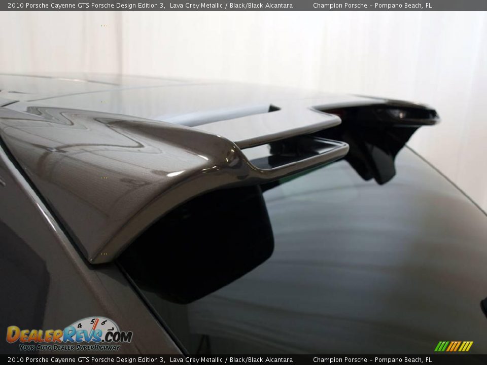 2010 Porsche Cayenne GTS Porsche Design Edition 3 Lava Grey Metallic / Black/Black Alcantara Photo #21