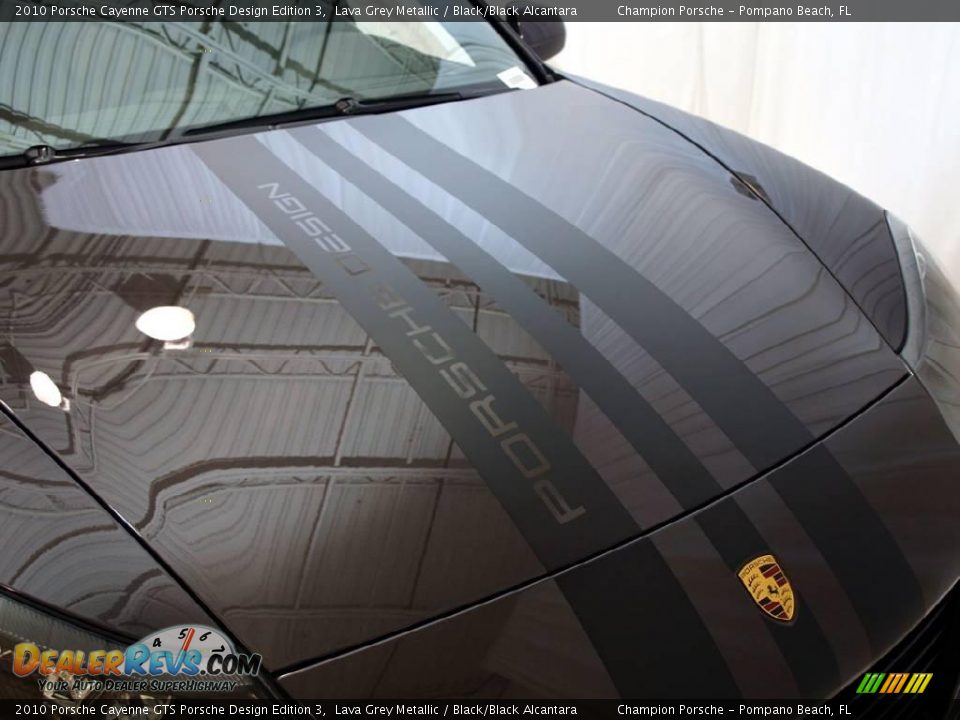 2010 Porsche Cayenne GTS Porsche Design Edition 3 Lava Grey Metallic / Black/Black Alcantara Photo #23