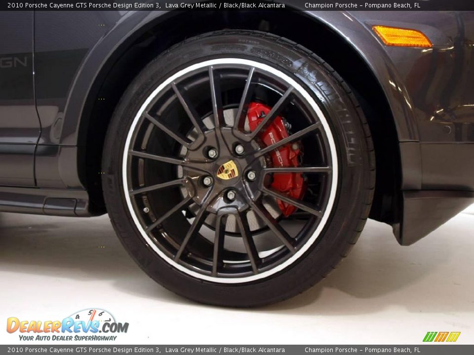2010 Porsche Cayenne GTS Porsche Design Edition 3 Lava Grey Metallic / Black/Black Alcantara Photo #24