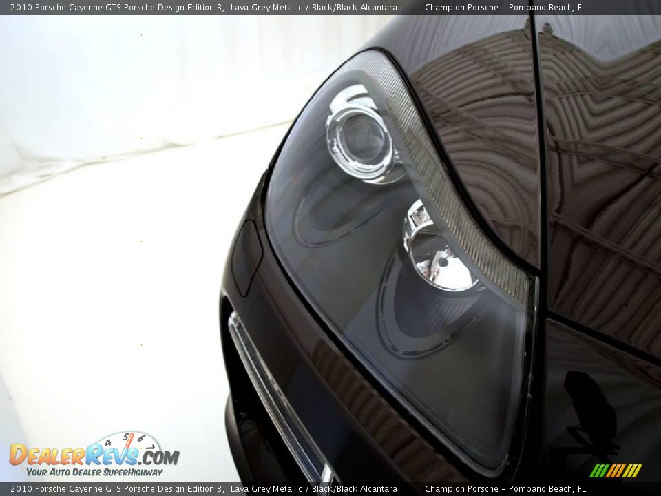 2010 Porsche Cayenne GTS Porsche Design Edition 3 Lava Grey Metallic / Black/Black Alcantara Photo #25