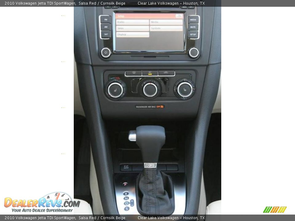 2010 Volkswagen Jetta TDI SportWagen Salsa Red / Cornsilk Beige Photo #15