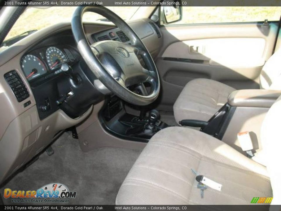 2001 Toyota 4Runner SR5 4x4 Dorado Gold Pearl / Oak Photo #6