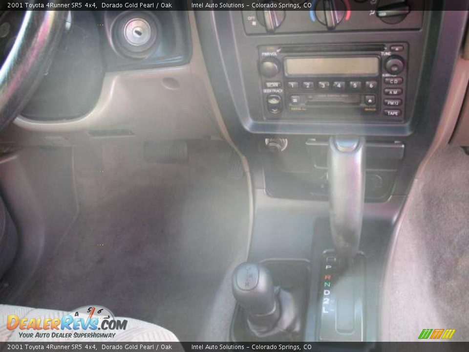 2001 Toyota 4Runner SR5 4x4 Dorado Gold Pearl / Oak Photo #10